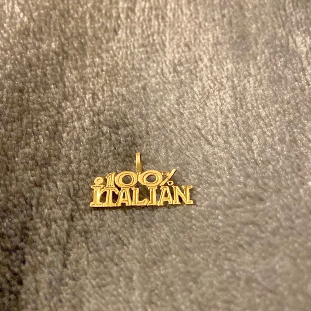 Gold charm
